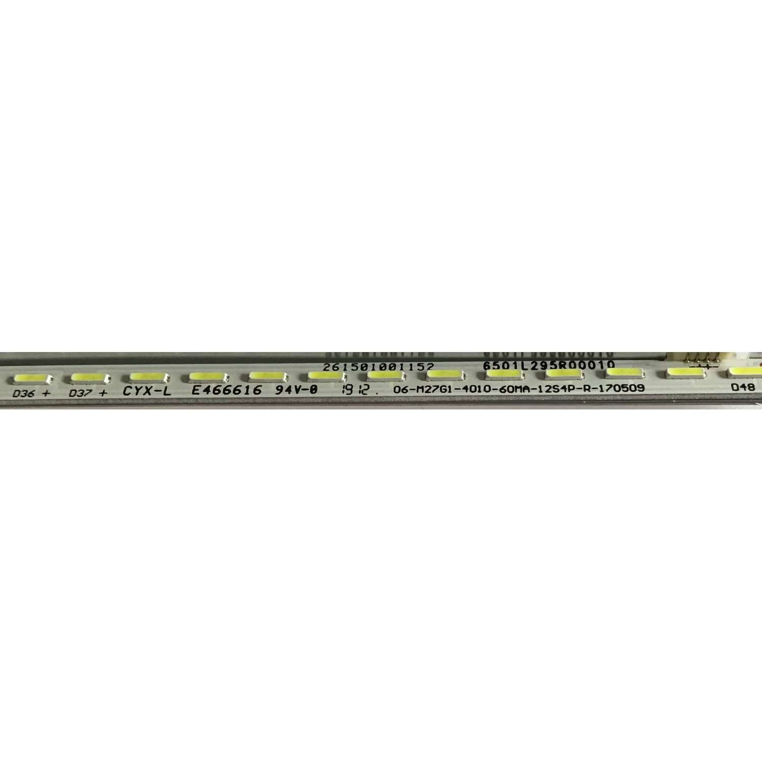 LED'S PARA MONITOR MSI (1 PIEZA) / YF-46R4003KDWD-0026 / 06-M27G1-4010-60MA-12S4P-R-170509 / 06-M27G1-4010-60MA-12S4P-L-170509 / 230101002040 / 230101002030 / PANEL LSM270DP01-G02 / MODELO MAG27CQ 60CM X 3CM - Imagen 3