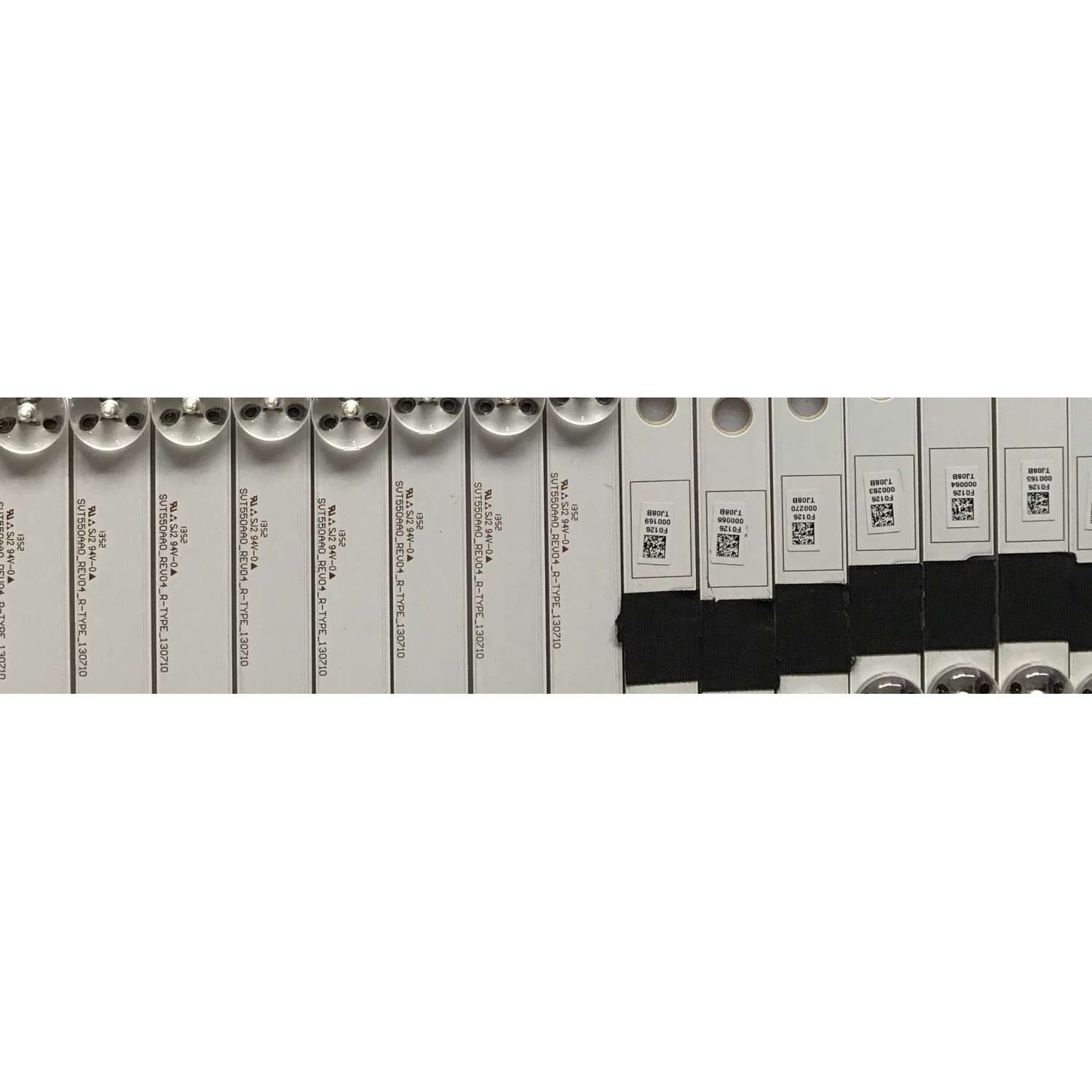 KIT DE LEDS PARA TV TOSHIBA (16 PIEZAS) / SV550AA0 / SV550AA0_REV04_L-TYPE_130710 / SV550AA0_REV04_R-TYPE_130710 / PANEL LC550DUK (SG)(K2) / 55L7500U - Imagen 2