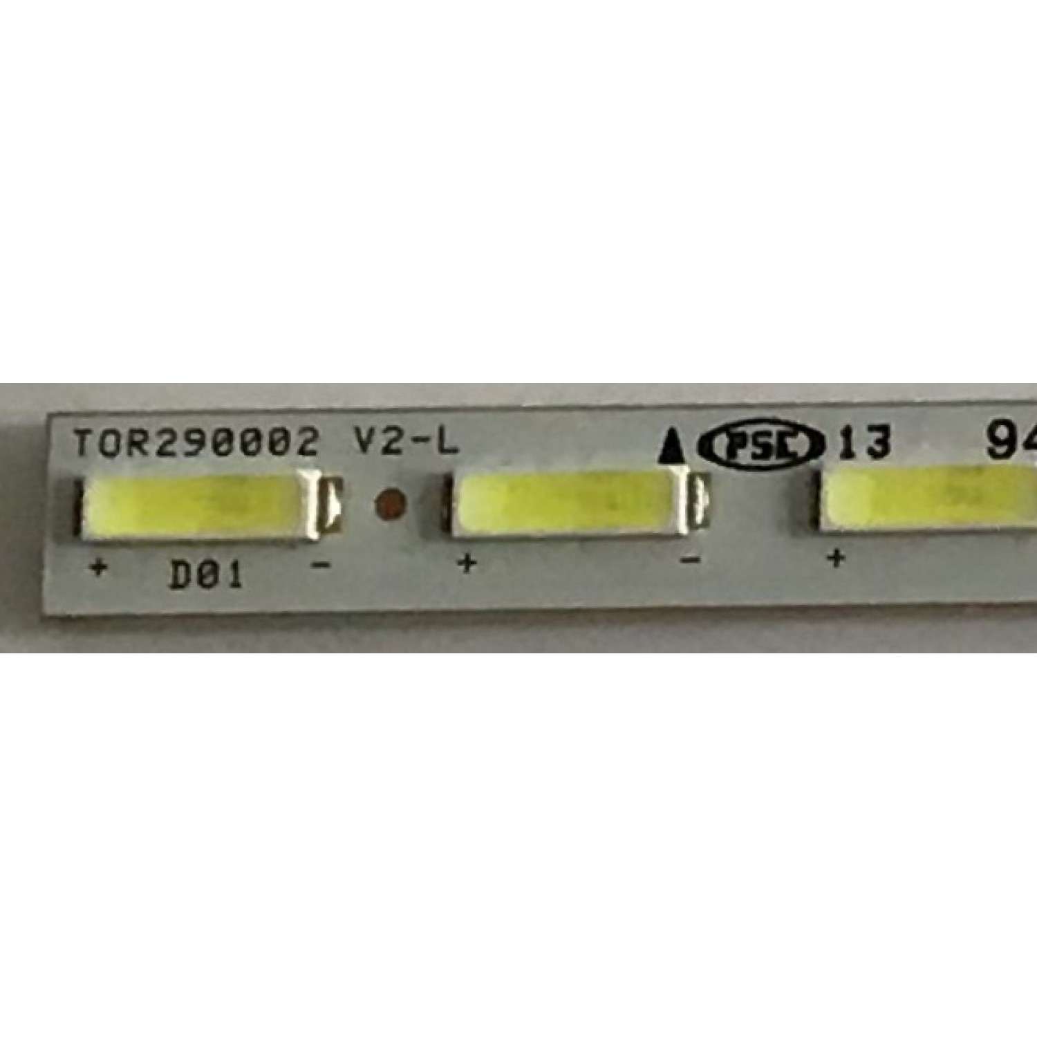 KIT DE LEDS PARA TV HITACHI (2PIEZAS) / TOR290002 V2-L / CEM876A  / LED_BAR_R / PANEL V29BJ1PE1LED / MODELO LE29H307 - Imagen 3