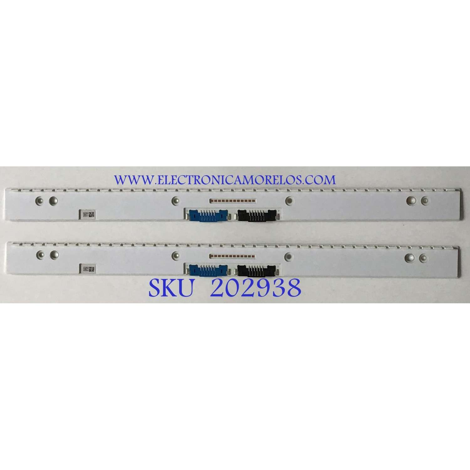 KIT DE LEDS PARA TV SAMSUNG (2 PIEZAS) / BN96-43676A / E4M066 / 43676A / PANEL CY-PM490LSLV2F / MODELO LC49HG90DMNXZA