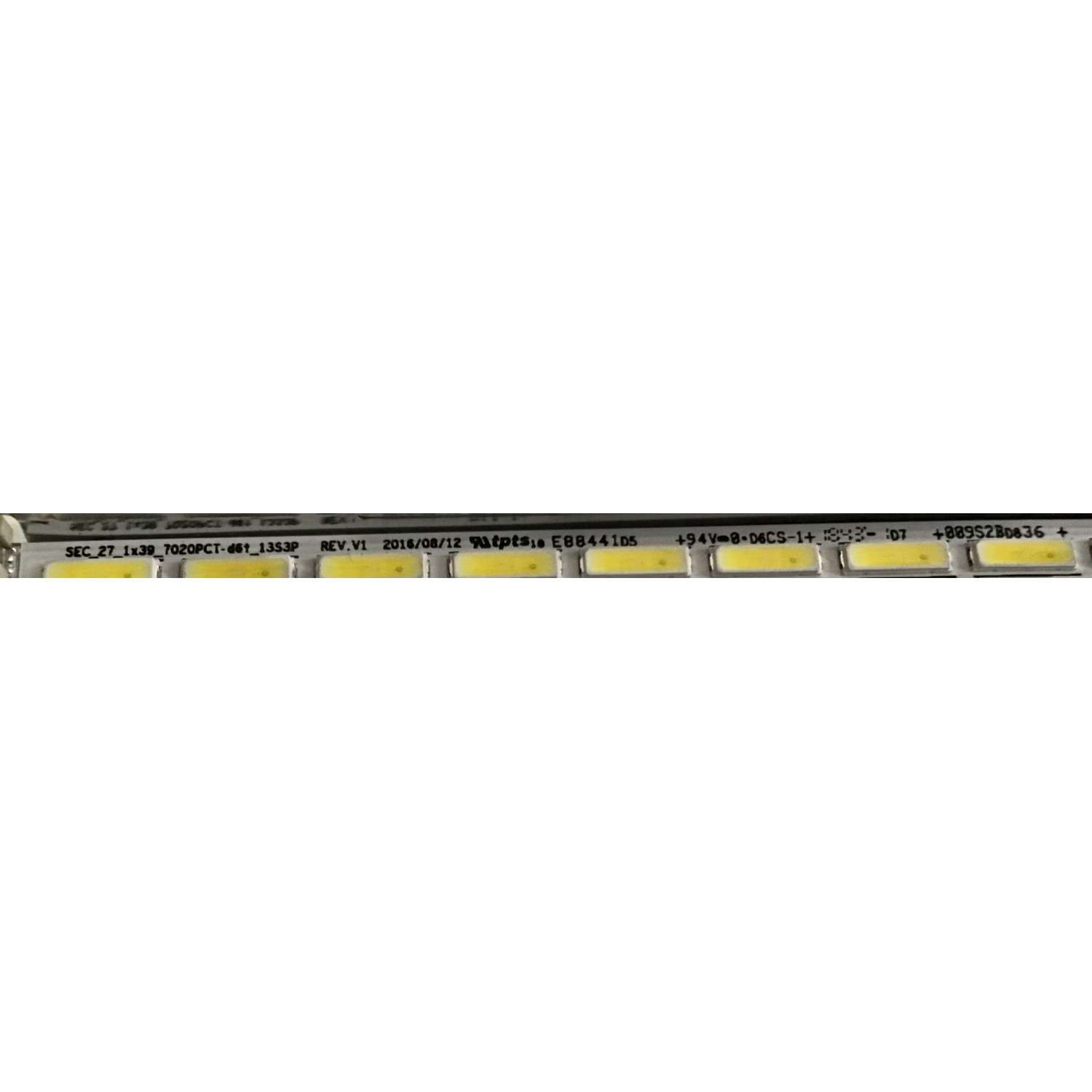 LED PARA MONITOR SAMSUNG (1 PIEZA) / SEC_27_1X39_7020PCT-D6T_1353P / BN61-13402A / LC27F390 / PANEL CY-PK270BNAV1F / MODELO LC27F398FWNXZA AA10 - Imagen 2