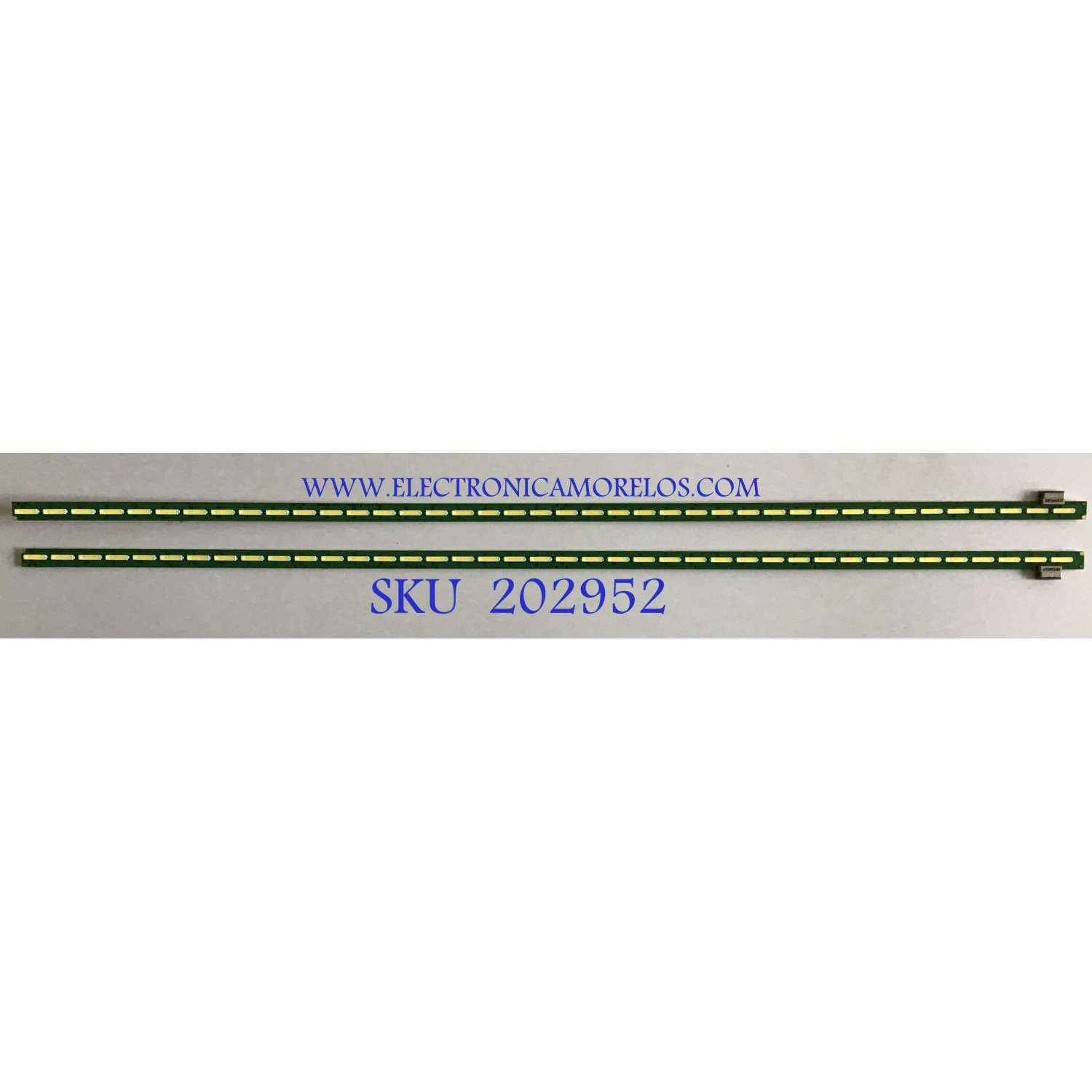 KIT DE LEDS PARA MINITOR SAMSUNG (2 PIEZAS) / 34UM59 REV 0.3 / PANEL LGM340FS41 / MODELO 34WK500-P.AUSLESN
