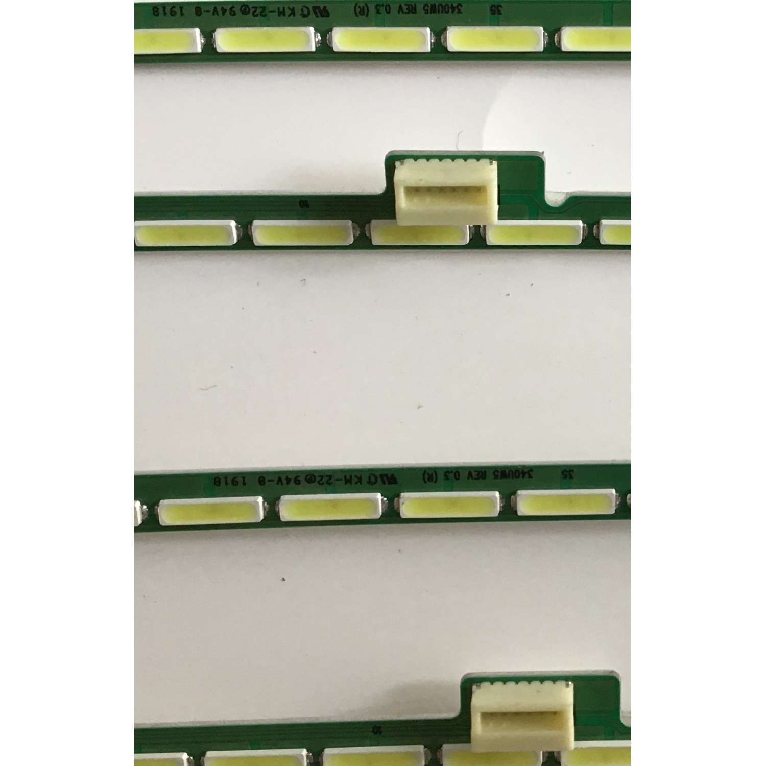 KIT DE LED PARA MONITOR LG (4 PIEZAS) / 6916L-3137A / 6916L-3740A / 340UW5 REV 0.3 / PANEL LM340UW5(SS)(A1) / MODELO 34GK950F-BG.AUSOMPN - Imagen 3