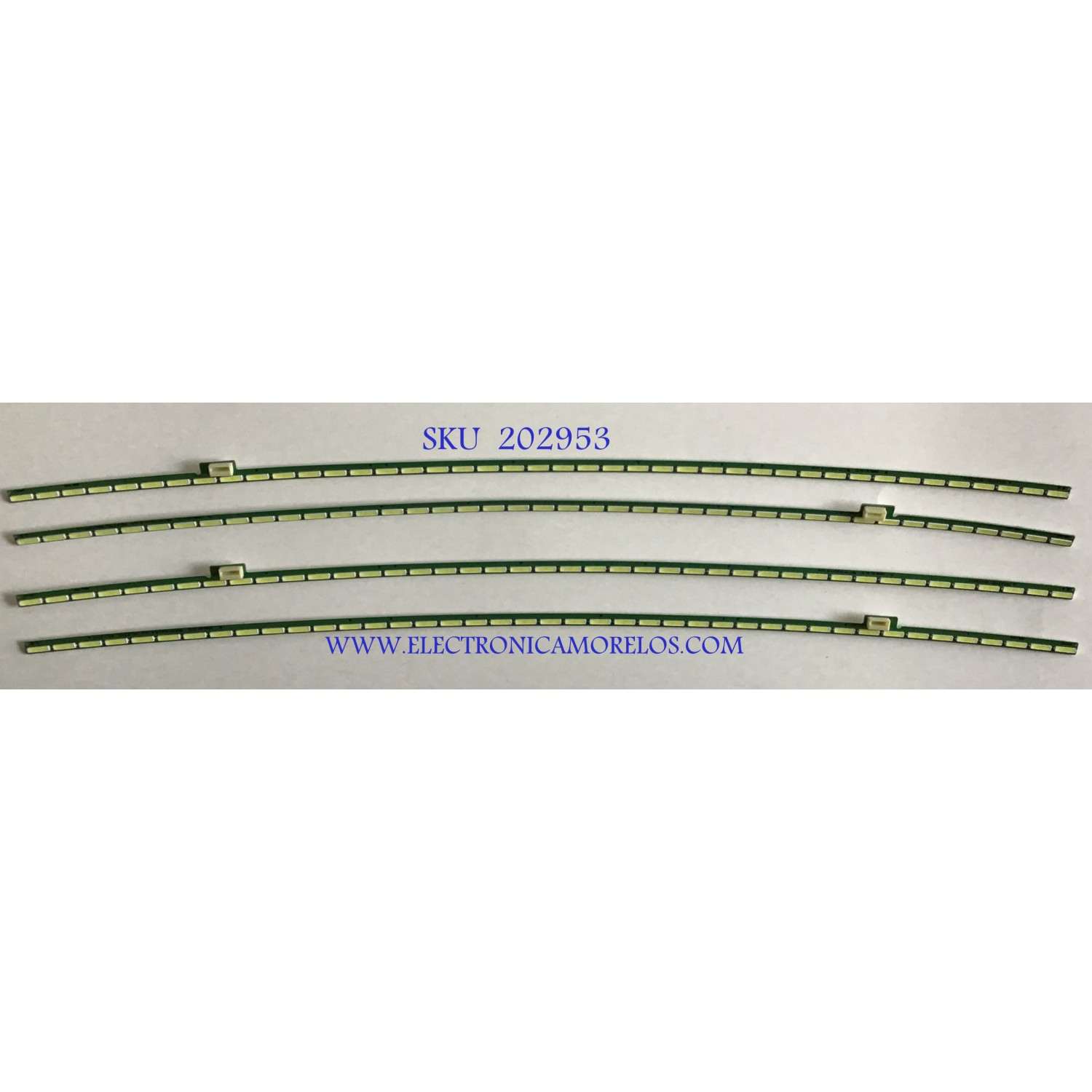 KIT DE LED PARA MONITOR LG (4 PIEZAS) / 6916L-3137A / 6916L-3740A / 340UW5 REV 0.3 / PANEL LM340UW5(SS)(A1) / MODELO 34GK950F-BG.AUSOMPN