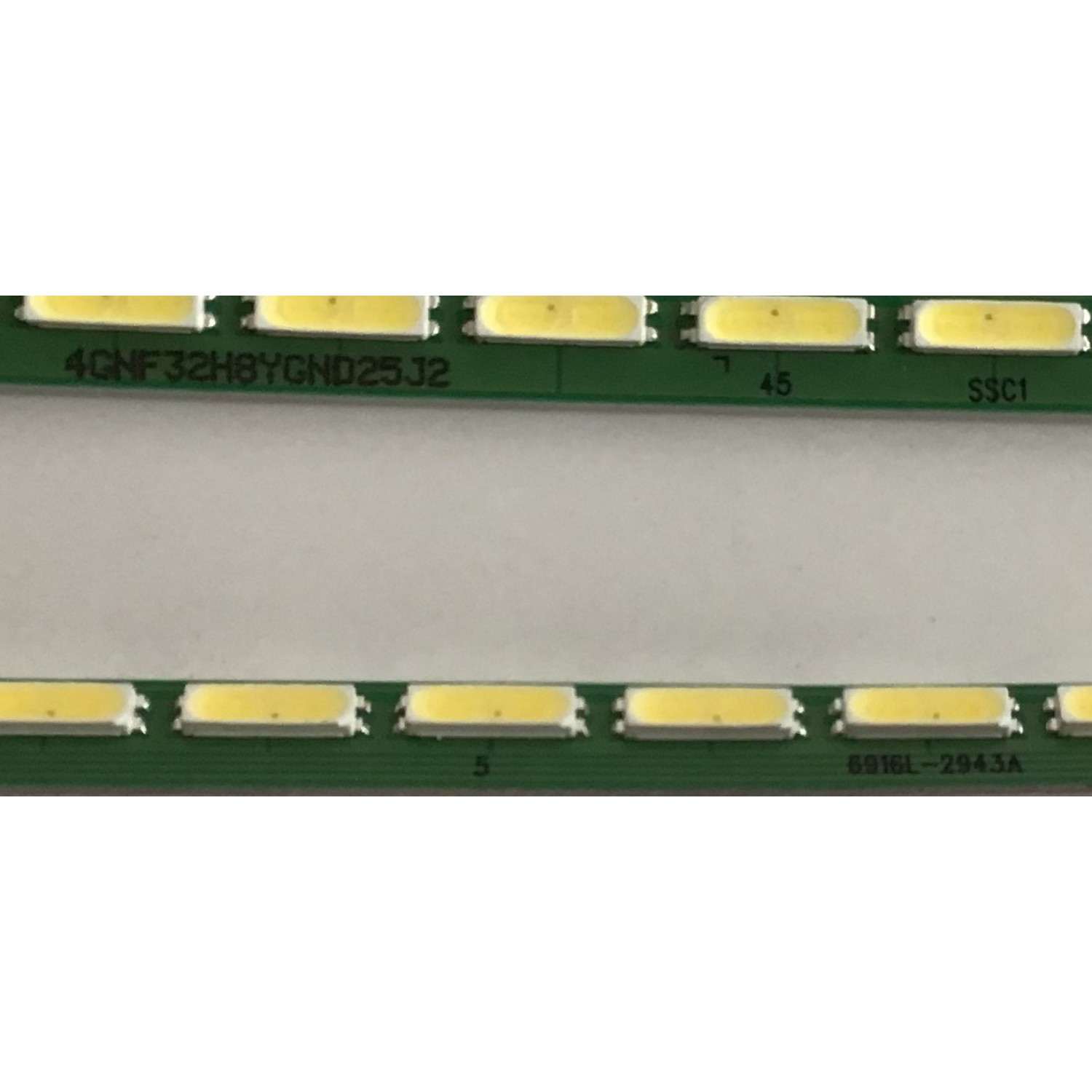 KIT DE LEDS PARA MONITOR LG (2 PIEZAS) / 4GNF32H8YGND25J2 / 340MHJ REV0.1 / 6916L-2943A / 6916L-2944A / PANEL LM340WW2(SS)(C1) / MODELO 34GL750-BB.AUSOMPW - Imagen 3