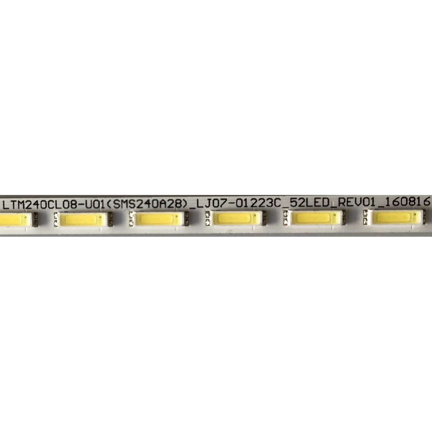 LED PARA MONITOR DELL (1 PIEZA) / BN96-01223C / LTM240CL08-U01 / SMS240A28 / LJ7-1223C_52LED_REV01_160816 / 01223C / PANEL LTM240CL08 / MODELO U2415B - Imagen 3