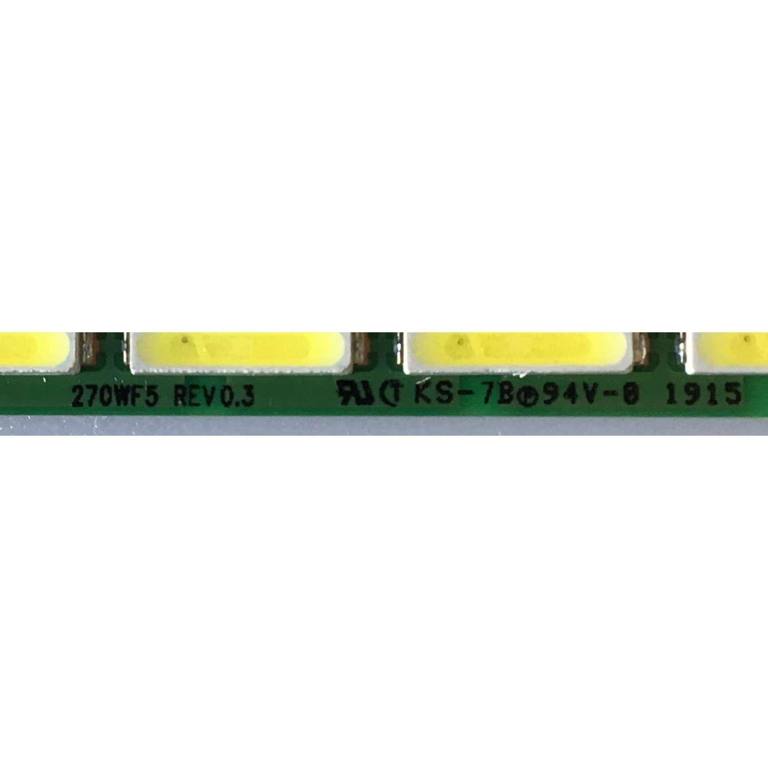 LED PARA MONITOR VIEWSONIC (1 PIEZA) / 6916L-2730A / 270WF5 REV0.3 / 2010B415C6MD2F3100W / PANEL LM270WF5 (S3)(A1) / MODELO VA2759-SMH - Imagen 3