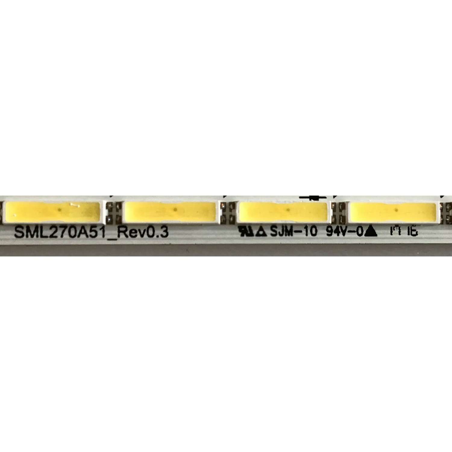 LED PARA MONITOR DELL (1 PIEZA) / 6916L-3056A / SML270A51_REV0.3 / 3FBU4YFQ / PANEL LM270WR5 (SS)(B1) / MODELO U2718QB - Imagen 4