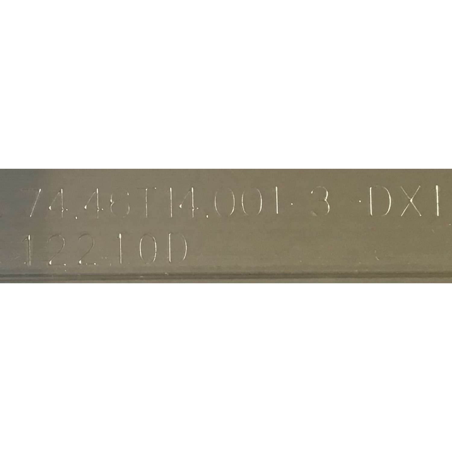 LED PARA TV SANYO (1 PIEZA) / 74.46T14.001-3-DX1 / 12210D / PANEL T460HVN01.0 / MODELO DP46142 / 102CM X 6.8CM - Imagen 3