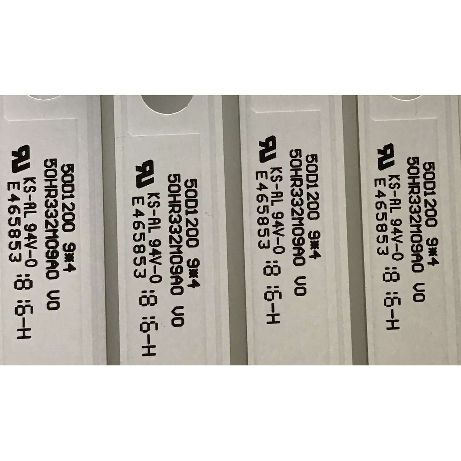 KIT DE LEDS PARA TV JVC (4 PIEZAS) / 4C-LB500T-HR4C / 50HR332M09A0 V0 / 50D1200 / LE0N06R0-D-K / PANEL LVF500CMDX / MODELO S150FS / 96CM - Imagen 4