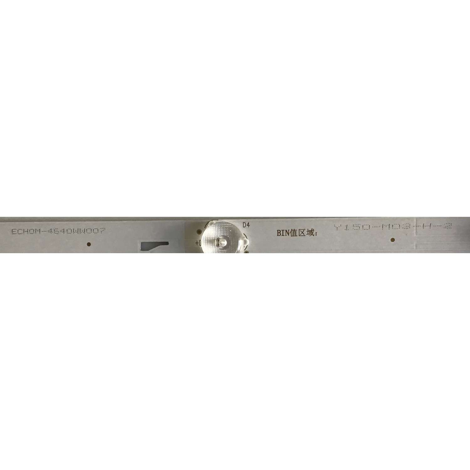 KIT DE LED'S PARA TV KALLEY ((3 PIEZAS)) / NUMERO DE PARTE CRH-ES40WWB303008035ADREV1.1 B / ECHOM-4640WW007 / CRH-ES40WWB303008035ADREV1.1 / 204367 / PANEL LVF400SSDE E4 V58 / MODELO KLED40FHD - Imagen 2