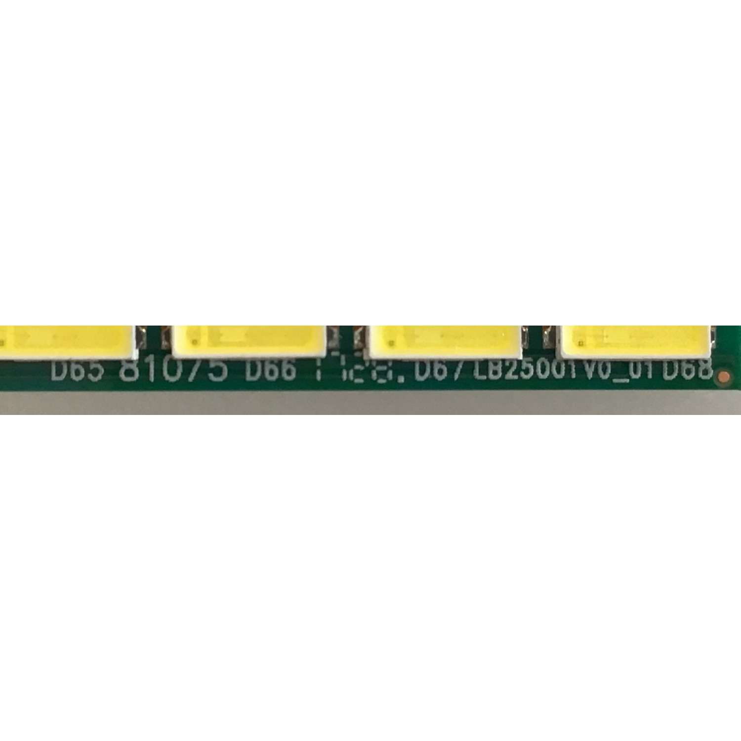 LED PARA MONITOR HP (1 PIEZA) / D67LB25001V0_01 / TX-25M03001 / MB2H6B3K6 / PANEL M250HTN01.2 / MODELO OMEN BY HP 25 - Imagen 3