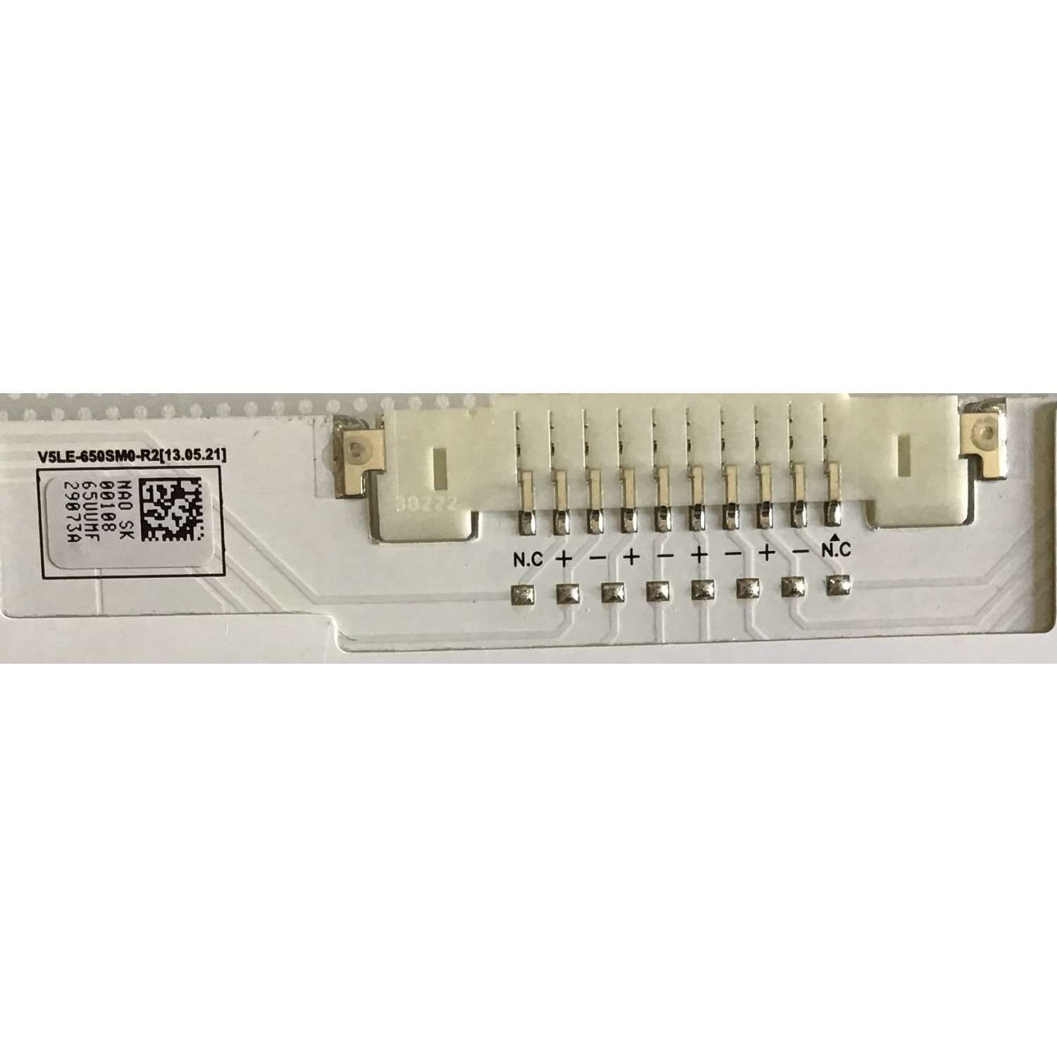 KIT DE LEDS PARA TV SAMSUNG  ((INCOMPLETO SOLO 3 PIEZAS)) / BN96-29073A / V5LE-650SM0-R2 / 29073A / PANEL CY-KF650FSLV2H / MODELO UN65F9000AFXZA UD07 / NOTA IMPORTANTE: KIT INCOMPLETO CONSTA ORIGINALMENTE DE 4 PIEZAS  - Imagen 2