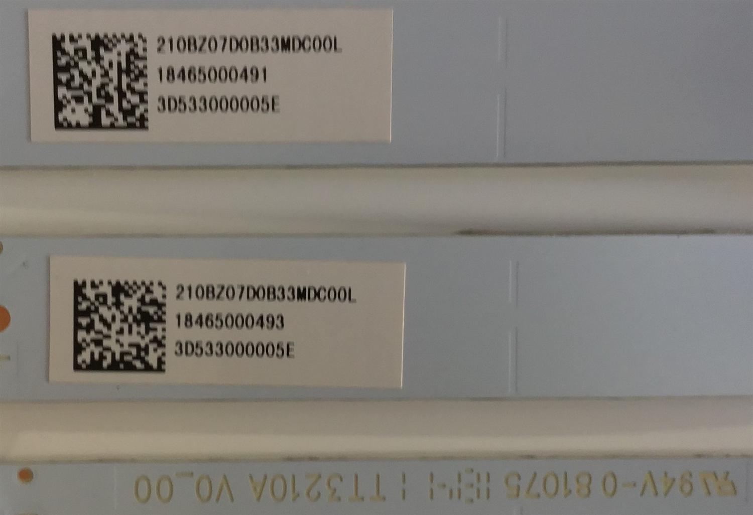 KIT DE LEDS PARA TV INSIGNIA / ((3 PIEZAS)) / 210BZ07D0B33MDC00L / TT3210A V0_00 / 18465000493 / 3D533000005E / PANEL TPT3156B5-1A058.L / MODELO NS-32DF310NA19 - Imagen 3