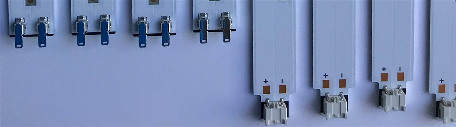 KIT DE LED'S PARA TV SAMSUNG (8 PIEZAS) / BN96-50316A / BN96-50315A / LM41-00871A / LM41-00872A / R1.0_TBJ_100_6_5PI / E5_CFM_L5(1) / E5_CFM_R5(1) / L1_TU7K / SVC550F53 / PANEL CY-BT055HGXV1H / MODELOS UN55TU8000 / UN55TU700DFXZA /  UN55TU8000FXZA WA03 - Imagen 2