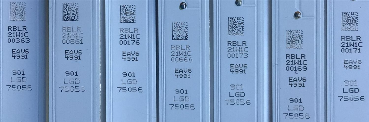 KIT DE LEDS PARA TV LG (20 PIEZAS) / EAV64991901 / SSC_Y20_SLIMDRT_75NAN085_S / SSC_Y20_SLIMDRT_75NAN085_6.0_REV00 / PC65742B / E320262 / PANEL NC750DQB-AAJH1 / MODELO 75NAN090UNA - Imagen 3