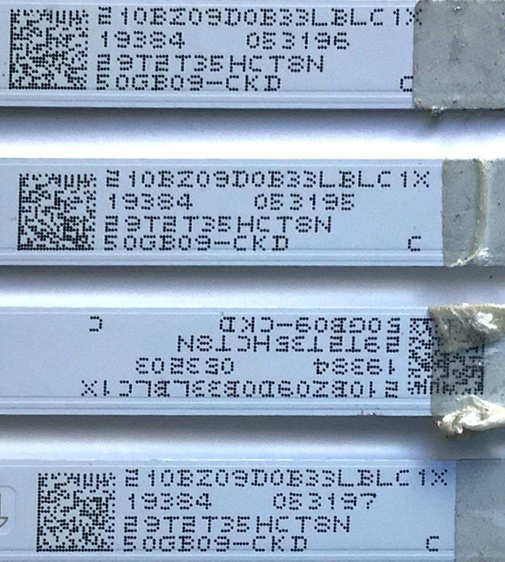 KIT DE LEDS ORIGINAL PARA TV LG 4 PIEZAS / NUMERO DE PARTE LB-DM3030 / LB-DM3030-GJ0D35504X9GB09-1-T / 210BZ09D0B / 50GB09-CKD / E257384 / 19384 / 29T2T35HCT8N / PANEL TPT500B5-U1T01.D REV:S04AA / DISPLAY CV500U1-T01 REV:06 / MODELO 50UM6900PUA.CUSRLH - Imagen 2