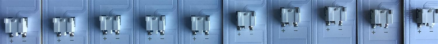 KIT DE LED'S PARA TV SONY (10 PIEZAS) / NUMERO DE PARTE L3_L_E5_CFP_S6_1_R1.0U3Q_1.0_LM41_01013A / U7L031 / U7L022 / C467A-01 / PANEL YSAF055CNS01 / MODELO KD-55X75CH / KD55X75CH - Imagen 4