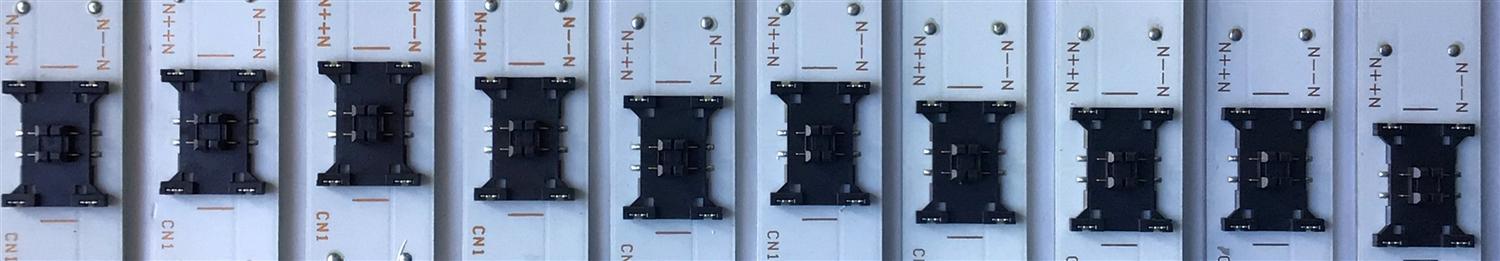 KIT DE LED'S PARA TV SONY (10 PIEZAS) / NUMERO DE PARTE  I-5500SY80062-VC / E330254   XYS-10 / FW2CN / PANEL HV550QUB-N5M / YSAF055CNO01 / MODELO XBR-55X800H  - Imagen 4
