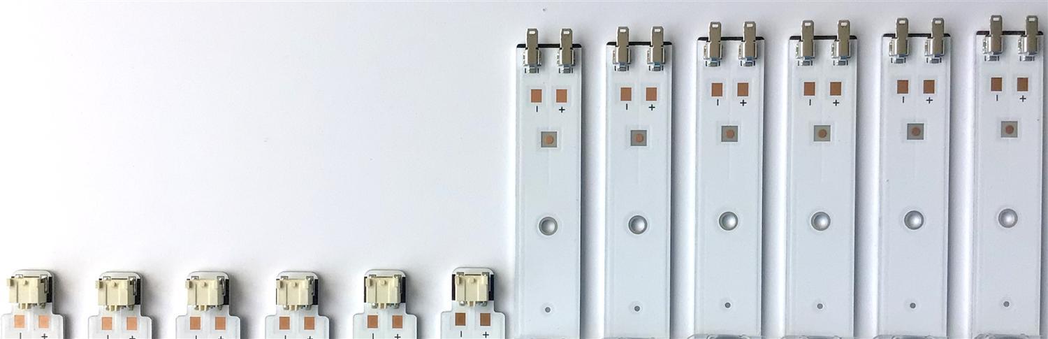 KIT DE LEDS ORIGINAL PARA TV SAMSUNG 18 PIEZAS / BN96-50310A / BN96-50311A / BN96-50312A / R1.1_U5E_100_7.4Pi / L1_TU7K / LM41--00881A / PANEL'S CY-BT075HGLV4H / CY-BT075HGLV3H / CY-BT075HGEV1H MODELOS UN75TU8000FXZA / UN75TU7000FXZA / LH75QETEPGCXZA - Imagen 5