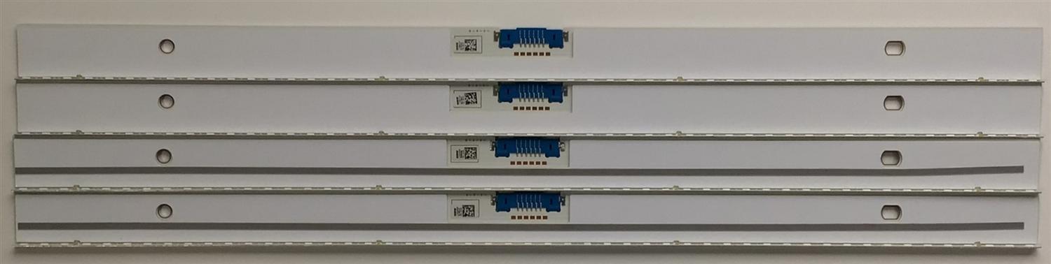 KIT DE LEDS PARA TV SAMSUNG NUEVOS / 4 PZ ORIGINAL / NUMERO DE PARTE BN96-46469A / 46469A / 46-469A / PANEL CY-QN082FLLV2H / MODELOS QN82Q65FNBXZA FA01 / QN82Q6FNAFXZA FA01 - Imagen 4