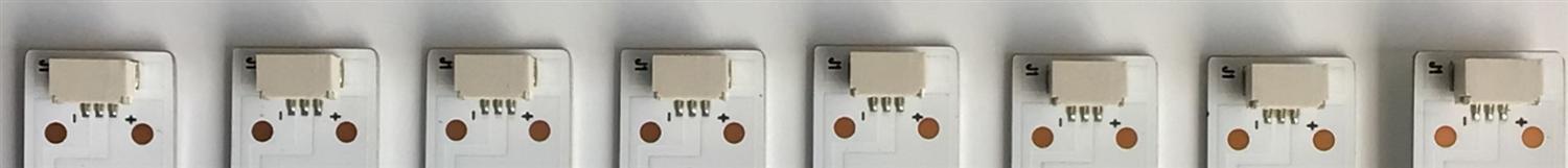 KIT DE LED'S PARA TV LG (8 PIEZAS) / NUMERO DE PARTE TCL-65D1200-3030FC-LX20200406 / TCL-65D1200-3030FC-LX20200406 VER.1 / YHB-4C-LB650T-YHBC / E496757 / PANEL  LVU650BEX E0001 / MODELO 65UN7000PUD / 65UN7000PUD.CUSFLH - Imagen 2