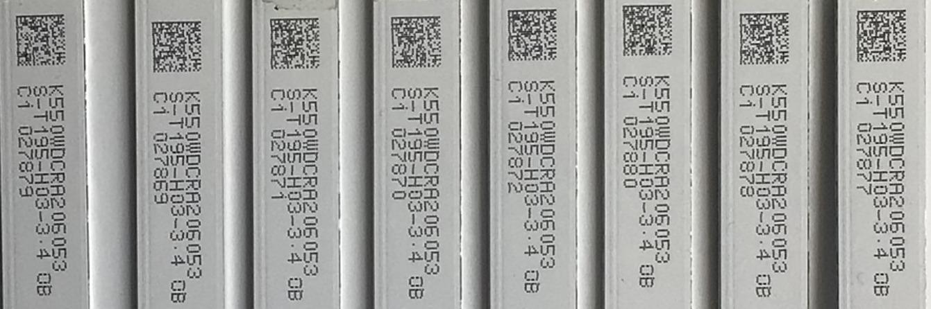 KIT DE LED'S PARA TV TOSHIBA (8 PIEZAS) / NUMERO DE PARTE 4708-K55WDC-A4113N01 / K550WDC1 A4  / 471R1P62 / E466169 / PANEL K550WDCRA-UK350A7 / MODELO 55LF621U21 - Imagen 3
