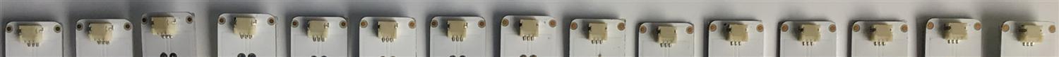 KIT DE LED'S PARA TV SONY (15 PIEZAS) / NUMERO DE PARTE SVA700A17 / SVA700A17_14MM_7LED_REV01_20180103 / PC64979 / PC64979B / SVA700A17 14MM 7LED REV02 180227 / E320262 / PANEL YD8S010CNX01 / MODELO  XBR-70X830F - Imagen 2