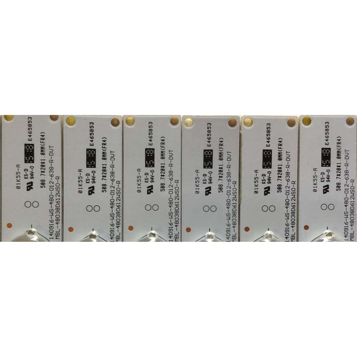 KIT DE LEDS PARA TV VIZIO ((12 PIEZAS)) / 140916-WS-480-012-638-L-DVT / MBL-48038D612WS0-L / 14019 / 48038D612WS0 / PANEL LSC480HN05-B01 / MODELO E48-C2 LWZQSGAR - Imagen 4
