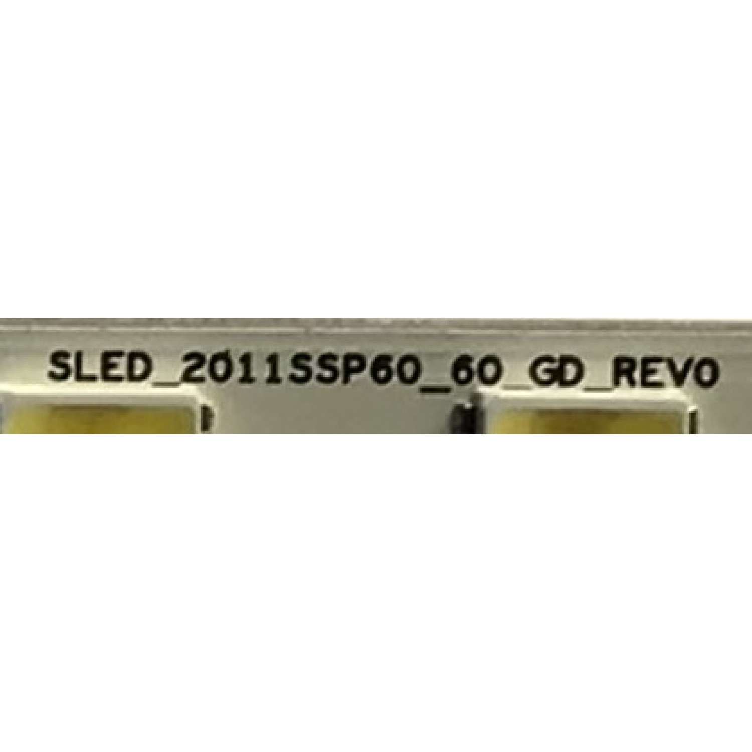 KIT DE LEDS PARA TV SHARP (2 PIEZAS) / SLED_2011SSP60_60_GD_REV0 / GA0136 / 2011SSP60 / PANEL LK600D3GW7FZ / MODELO LC-60LE6300U / 136 CM X 9 CM - Imagen 4