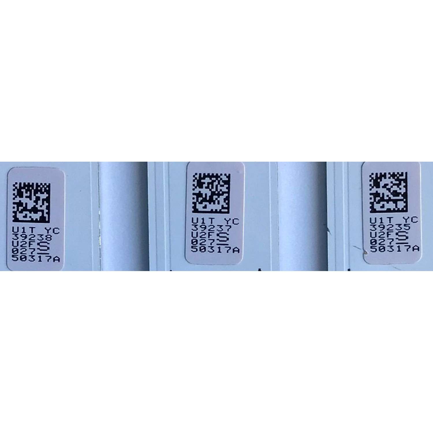 KIT DE LEDS PARA TV SAMSUNG 6 PIEZAS ORIGINALES / NUMERO DE PARTE 50318A / 50317A / LM41-00887A / LM41-00869A / LM41-00888A / LM41-00870A / V0T7-500SMB-R0 / V0T7-500SMA-R0 / PANEL CY-BT050 / MODELOS UN50TU8000FXZA / MAS MODELOS EN DESCRIPCIÓN - Imagen 2