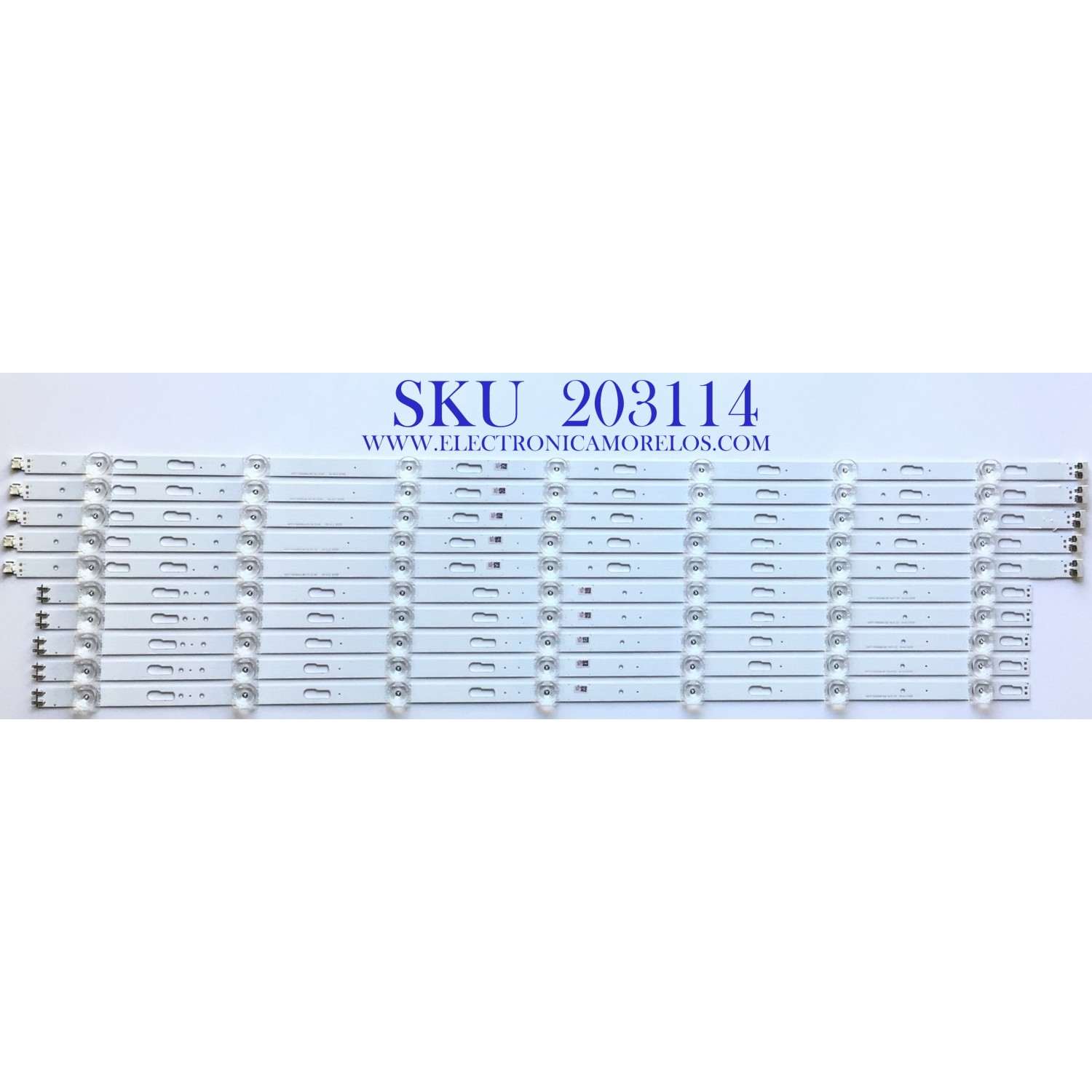 KIT DE LED'S PARA TV SAMSUNG (10 PIEZAS) / BN96-52063A / BN96-52065A / V0T7-700SMA-R0 / V0T7-700SMB-R0 / V0T7-700SMB-R1 / GS-AL2 3420 / PANEL CY-BT070HGSV2H / CY-BT070HGSV1H / MODELO UN70TU7000BXZA UA03 / UN70TU7000BXZA / UN70TU6980FXZA UB02 / UN70TU6980
