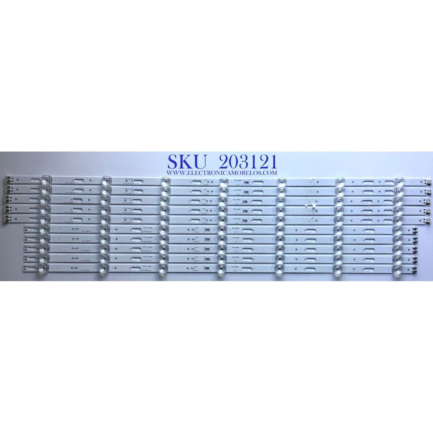 KIT DE LEDS ORIGINAL PARA TV SAMSUNG 10 PIEZAS / NUMERO DE PARTE BN96-50475A / BN96-50489A / LM41-00877A / 913A / LM41-00878A / 914A / R1.0_TBD_100_6.5Pi/G0_CFM_L(7)/G0_CFM_R7(1) / L1_TU7K / PANEL CY-BT070HGJV1H / MODELOS UN70TU7000FXZA / UN70TU6980FXZA