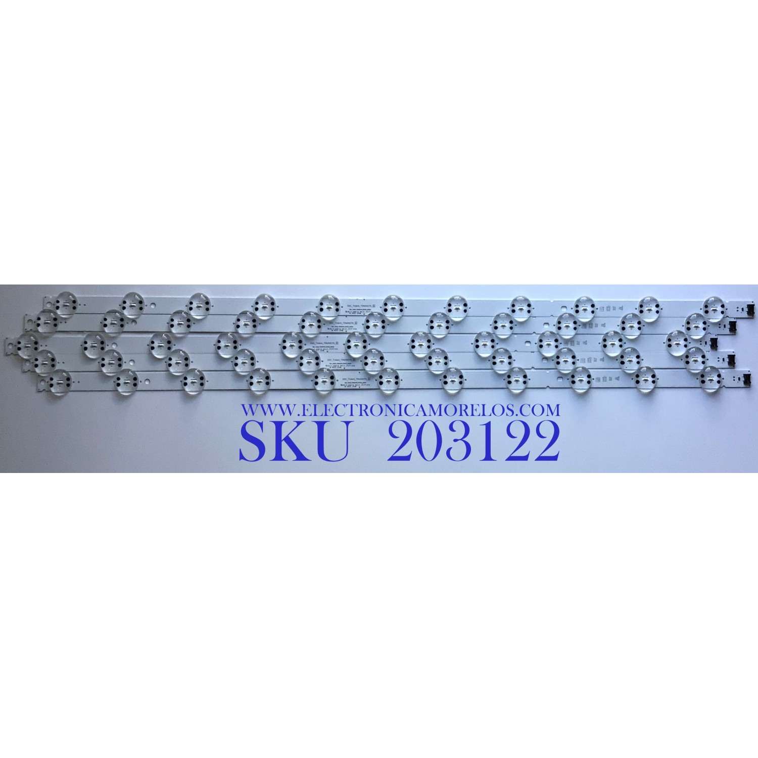 KIT DE LED´S PARA TV LG (5 PIEZAS) / EAV65003801 / SSC_Trident_75NAN079_S / SSC_Trident_75NAN079_REV00_200520 / E469119 / 1W R603 25UM / PANEL NC750DQG-ABGRC / MODELO 75NAN080UNA