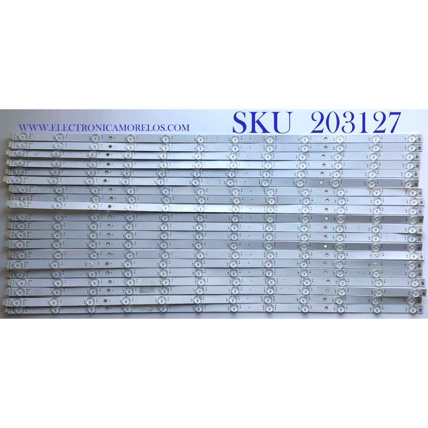 KIT DE LEDS PARA TV SONY (20 PIEZAS) / LB75029 / LB75029 V0_05 / 81428 BC_J / CZ 7602A / E469119 / 7502900002 / PANEL YDAF075DNN01 / MODELO XBR-75X950H