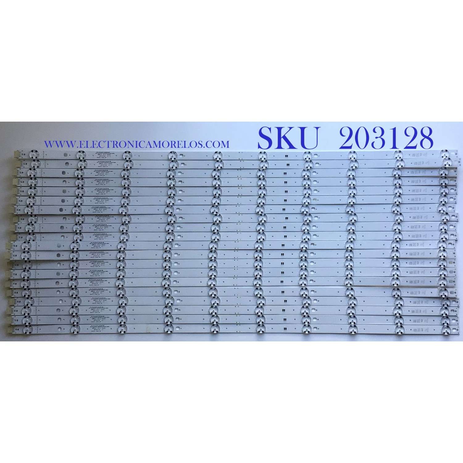 KIT DE LEDS PARA TV LG (20 PIEZAS) / EAV64991901 / SSC_Y20_SLIMDRT_75NAN085_S / SSC_Y20_SLIMDRT_75NAN085_6.0_REV00 / PC65742B / E320262 / PANEL NC750DQB-AAJH1 / MODELO 75NAN090UNA