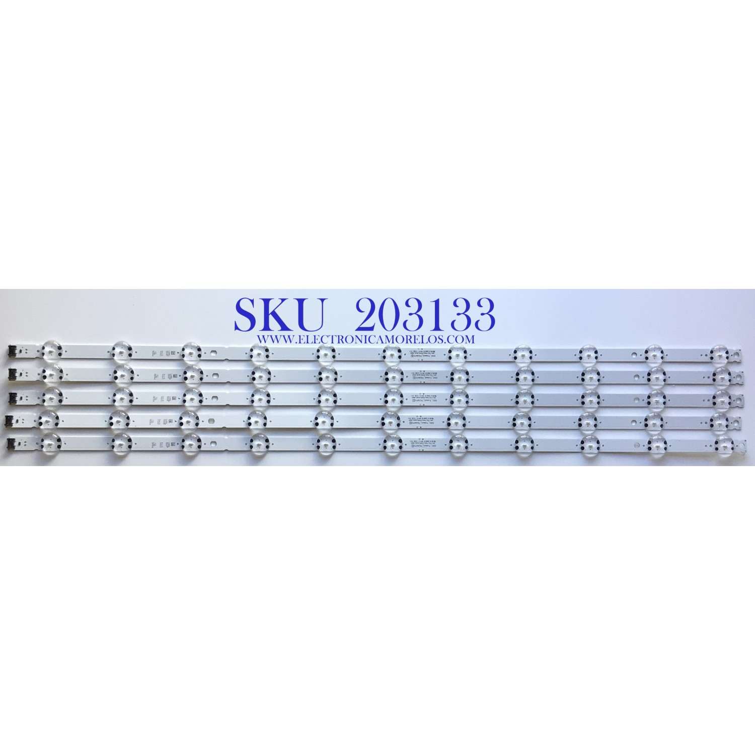 KIT DE LEDS PARA TV LG (5 PIEZAS) / EAV64993101 / SSC_Trident_75UM75_S / SSC_Y19.5_Trident_75UM75_REV00_190823 / E469119 / PANEL NC750DQH-AAHR1 / MODELO 75UN8570AUD