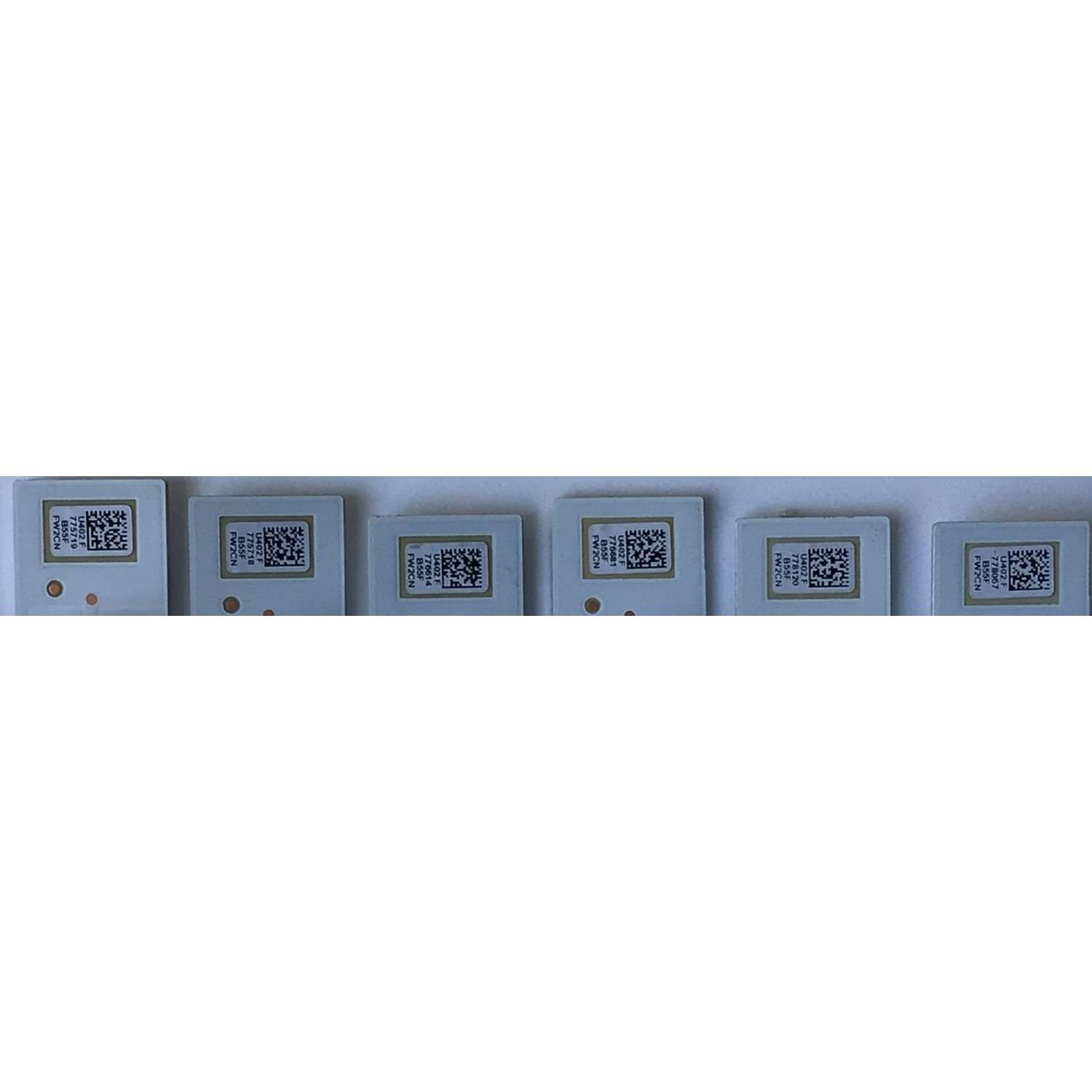 KIT DE LED'S PARA TV SONY (10 PIEZAS) / NUMERO DE PARTE  I-5500SY80062-VC / E330254   XYS-10 / FW2CN / PANEL HV550QUB-N5M / YSAF055CNO01 / MODELO XBR-55X800H  - Imagen 2