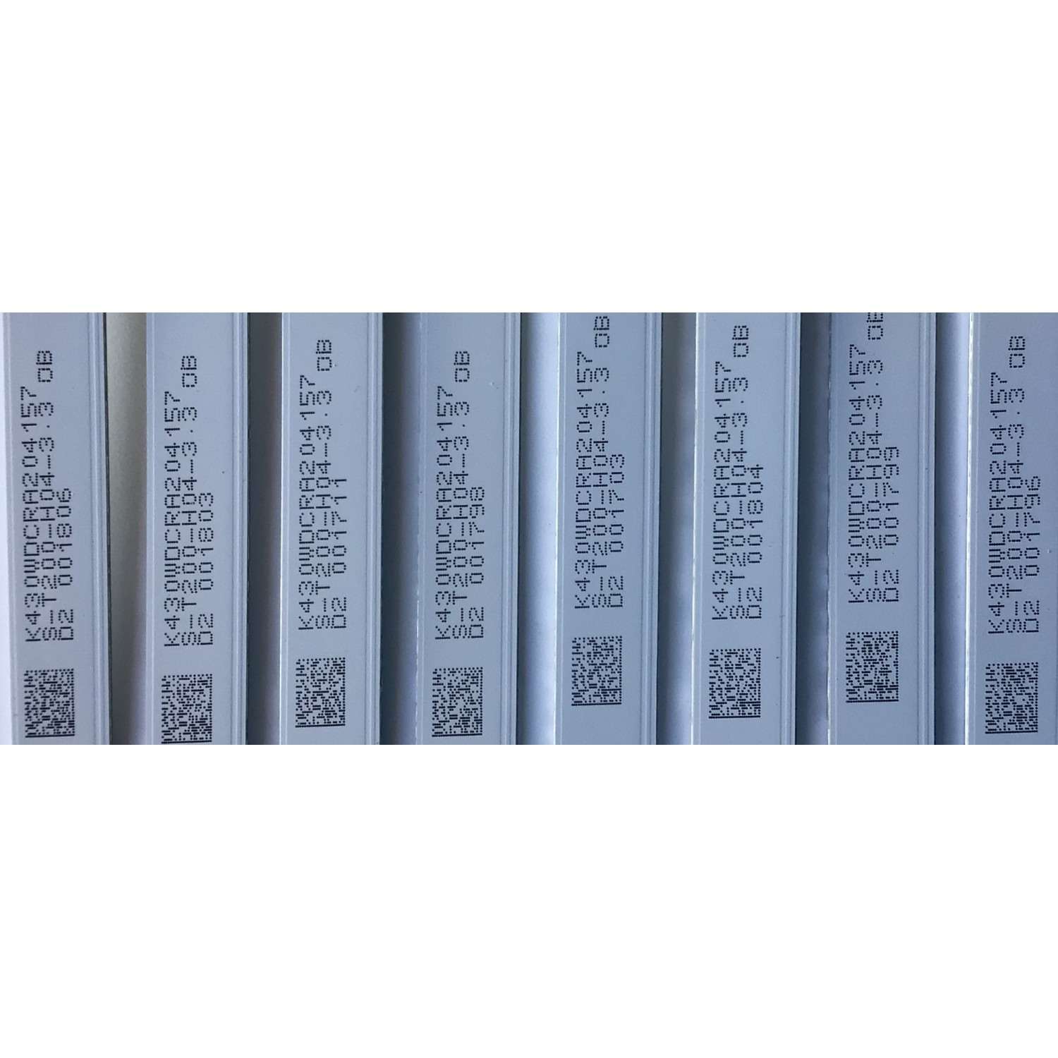 KIT DE LED'S PARA TV TOSHIBA (8 PIEZAS) / NUMERO DE PARTE  T430QCN03.0 / K430WDC1 / 4708-K43WDC-A4113N41 / 471R1P62 / K430WDCRA204 / K430WDC1  A4 / E466169 / AL-01-B / PANEL T430QCN03.0 / MODELO 43LF621U21 - Imagen 4