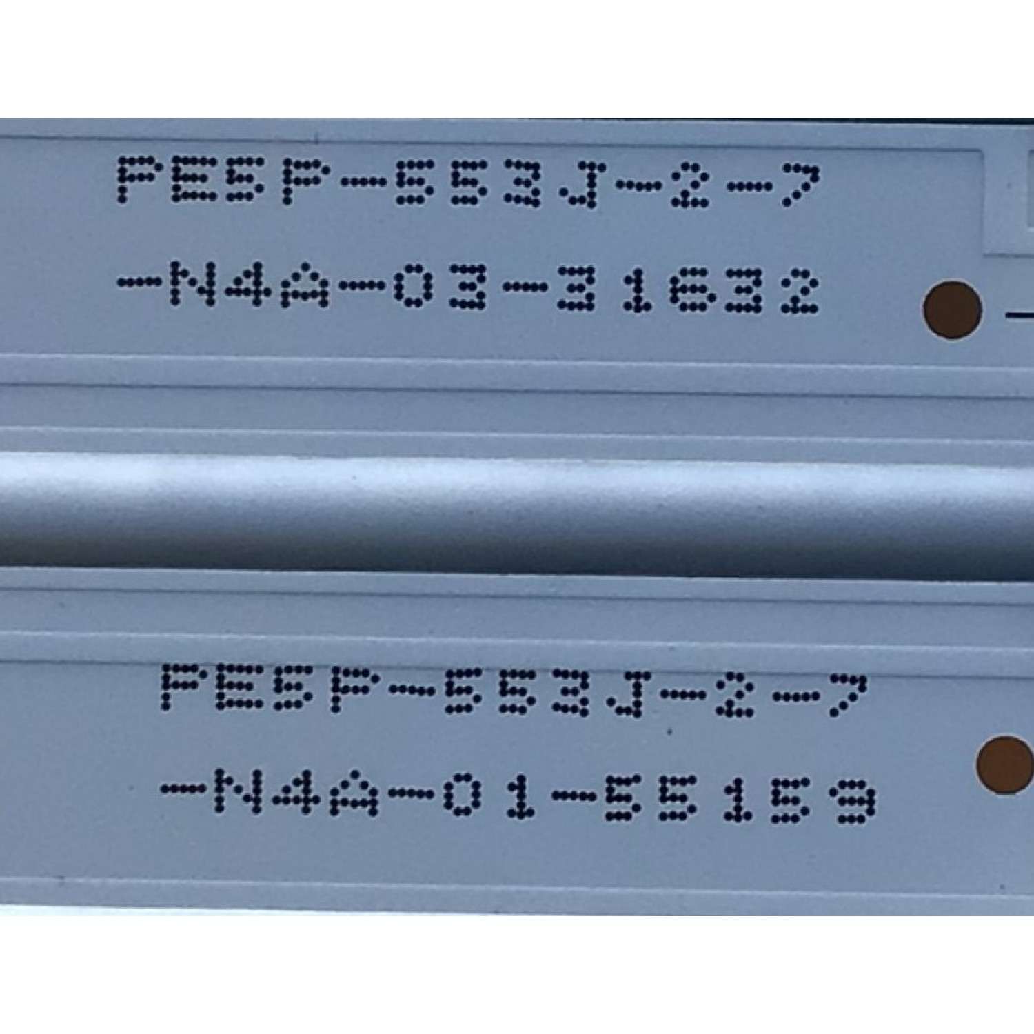 KIT DE LED'S PARA TV INSIGNIA (2 PIEZAS) / BX323030020599R / SSC-BX323030020599R-A-REV1.2 / SSC-BX323030020599R-B-REV1.2 / E 493538 / 09810104DC01 / 54M03J54505CA704PBX / 54M03J54505CA704PBX / PE5P-553J-2-7 / PANEL HV320WH8-F55 / MODELO NS-320310NA21 - Imagen 2
