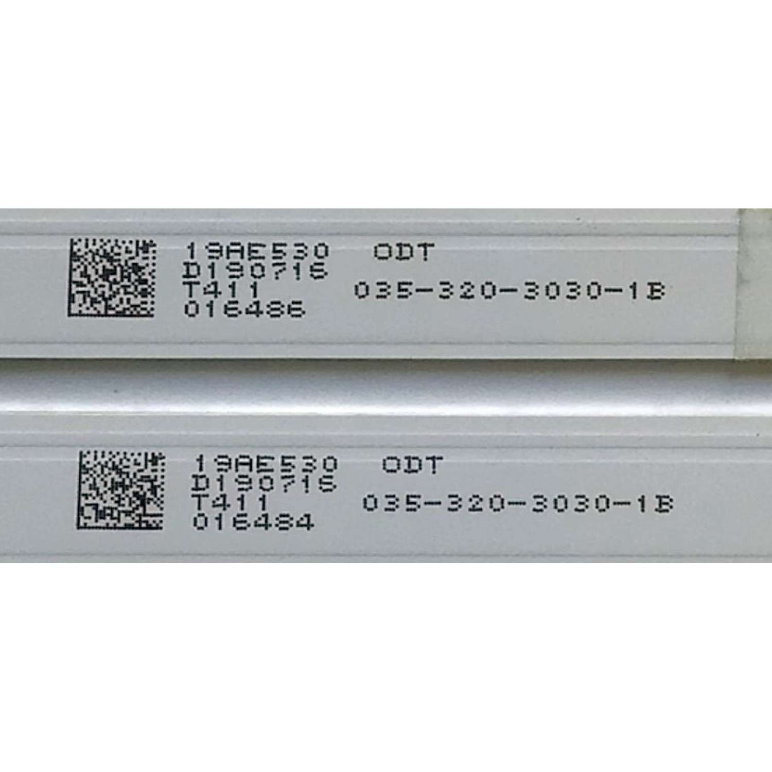 KIT DE LED'S PARA TV (2 PIEZAS) / NUMERO DE PARTE  JL.32051330-140BS-M / JL.32051330-140BS-M_V01 / 035-320-3030-1B / 035-320-3030-1B / D190716 / PANEL CV320H1-F01 / MODELO 32" - Imagen 2