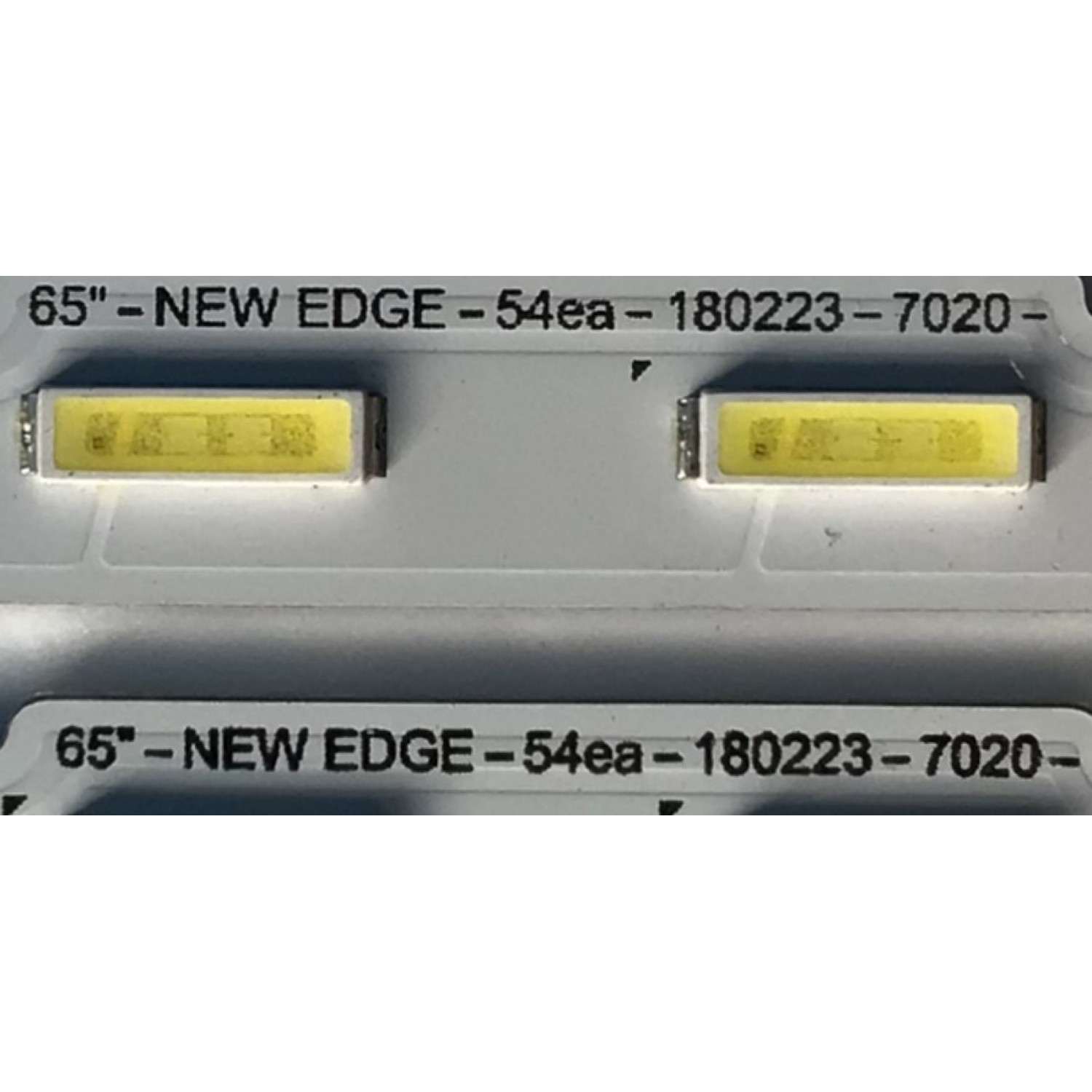 KIT DE LEDS PARA TV SAMSUNG NUEVOS / 2 PZ  ORIGINAL / NUMERO DE PARTE BN96-45635A / 65'' NEW EDGE-54ea-180223-7020 / 65''-NEW EDGE-54ea-180223-7020 / MODELOS UN65RU7300 / UN65NU6070 / UE65NU7170 / UN65RU7100 / UE65NU7102 / UE65NU7140U - Imagen 5