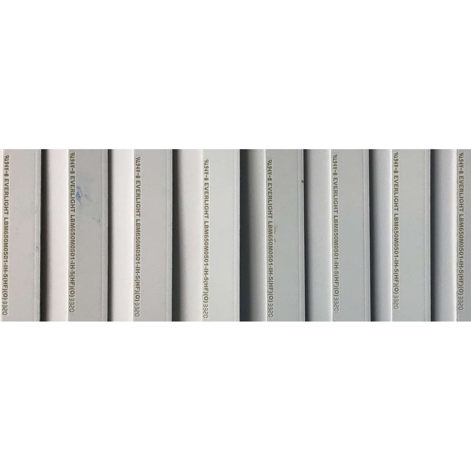 KIT DE LED'S PARA TV VIZIO (8 PIEZAS) / NUMERO DE PARTE LBM650M0501-IH-5 / LBM650M0501-IH-5(HF)(0) / LBM650M0501-IH-5(HF)(O) / 1A6 A60LB 00DT6N / E 8LQ4 0000 / PANEL V650DJ4-D03 / MODELO V655-H19 / V655-H19  LINIZCNW          - Imagen 3