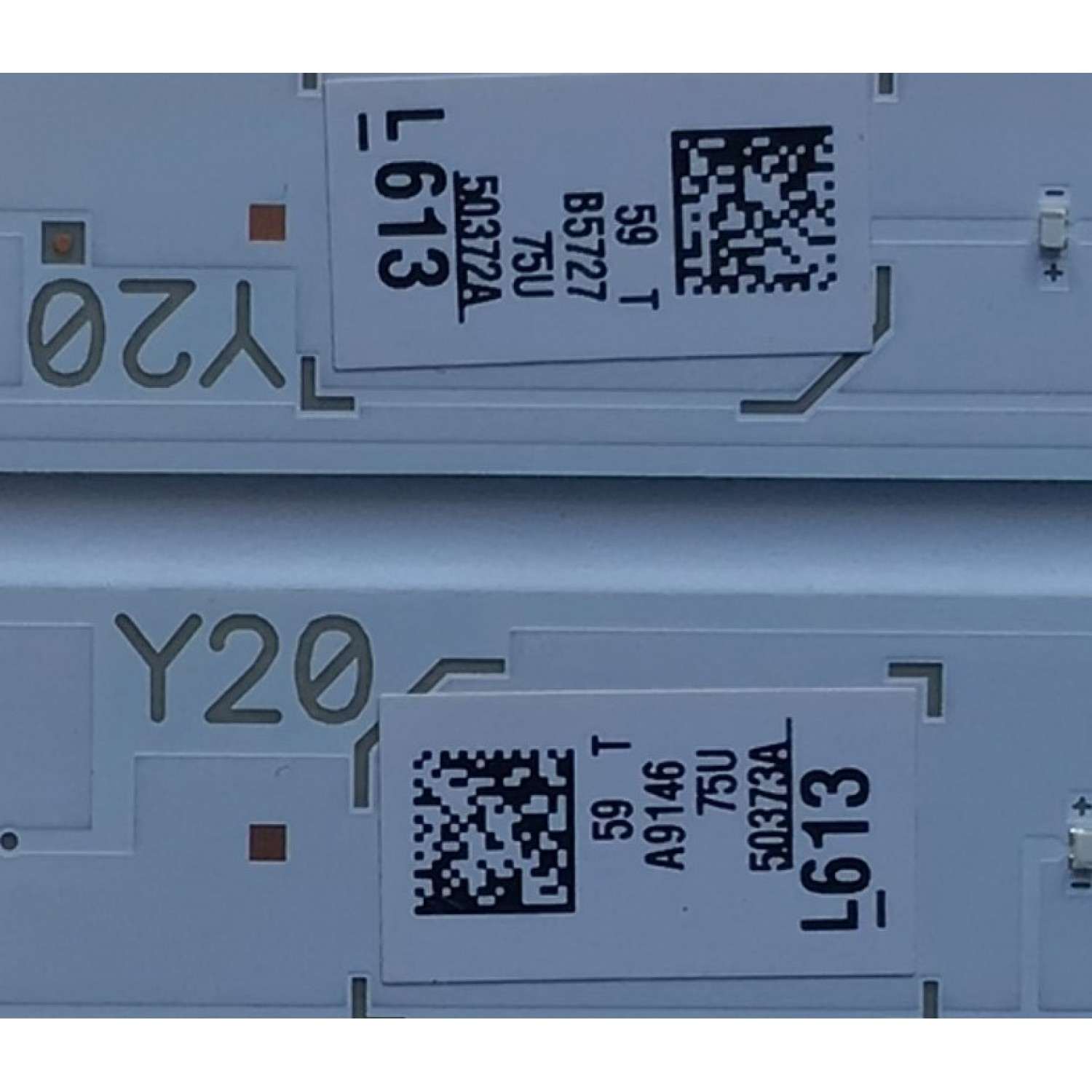 KIT DE LED'S PARA TV SAMSUNG (56 PIEZAS) / NUMERO DE PARTE BN96-50372A / BN96-50373A / LM41-00969A / LM41-00968A / V0Q8-750MA-R0 / V0Q8-750MB-R0 / L1_Q80T_G5_FAM_M6(1)_R1.0_TBM_100 / L1_Q80T_G5_FAM_LR7(1)_R1.0_TBM_100 / PANEL CY-TT075FMLV4H / MODELO QN75 - Imagen 3