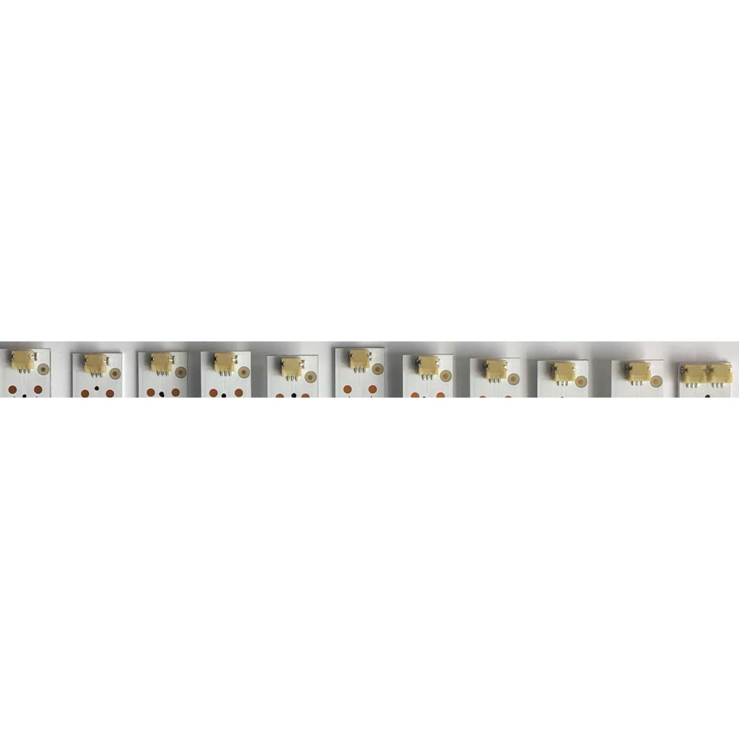 KIT DE LED'S PARA TV WESTINGHOUSE / ELEMENT (11 PIEZAS) / 3P55UK008-A0 / 3P55UK009-A0 / 0355UK009 / 0355UK010 / 0355UK006 / 0355UK007 / E469119 / PANEL T550-0UK-DLED / MODELO WA55UFA1001 G0V0Q / EL4KAMZ5517 - Imagen 5