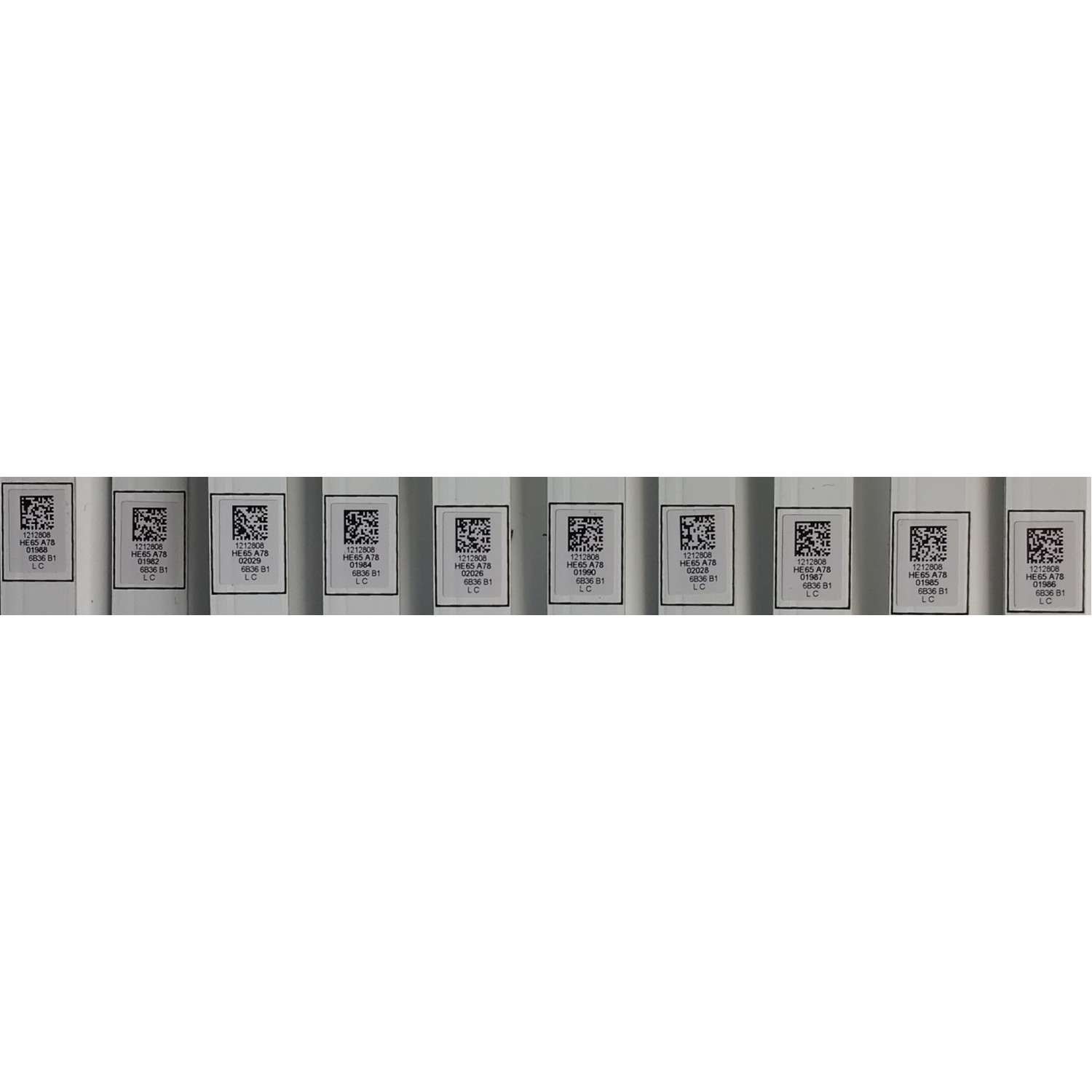 KIT DE LED'S PARA TV HISENSE (10 PIEZAS) / NUMERO DE PARTE LB6507M / 20190419 / 20190419 (V2) / E473485 / PANEL'S HD650V1U72-T0L1\S0\GM\ROH / HD650S1U72-K1\CKD3A\ROH / HD650V1U72-T0L1\S0\CKD\ROH / MODELOS 65H6570F / 65H6510G - Imagen 3