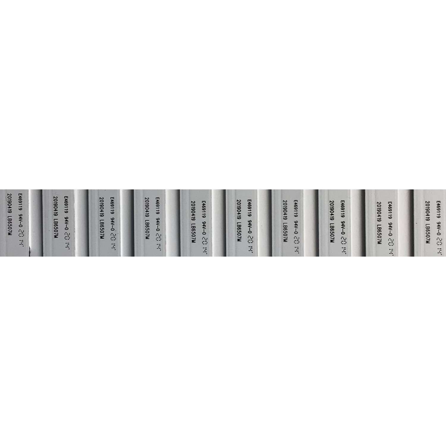 KIT DE LED'S PARA TV HISENSE (10 PIEZAS) / NUMERO DE PARTE LB6507M / 20190419 / 20190419 (V2) / E473485 / PANEL'S HD650V1U72-T0L1\S0\GM\ROH / HD650S1U72-K1\CKD3A\ROH / HD650V1U72-T0L1\S0\CKD\ROH / MODELOS 65H6570F / 65H6510G - Imagen 4