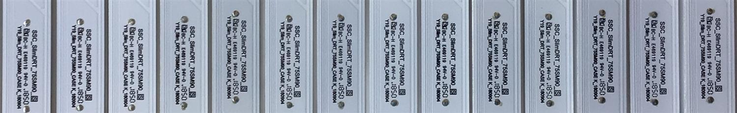 KIT DE LED'S PARA TV LG (30 PIEZAS) / NUMERO DE PARTE EAV64593001 / SSC_SLIMDRT_75SM90_S / Y19_SLIM_DRT_75SM90_CASE K_180904 / PANEL NC750DQD-AAHH1 / MODELOS  75SM9070PUA / 75SM9070PUA.BUSYLJR / 75UN6950ZUD - Imagen 3