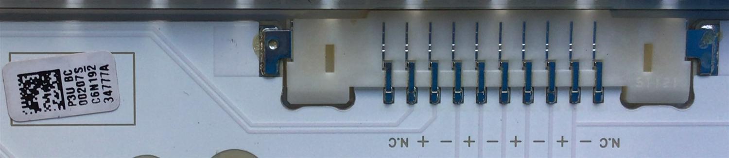 KIT DE LED'S PARA TV ((INCOMPLETO SOLO 3 PIEZAS)) SAMSUNG / NUMERO DE PARTE BN96-34776A / BN96-34777A / S_5N9_65_SFL_A52_V1.1_151013 / S_5N9_65_SFL_B52_V1.1_141113 / PANEL CY-XJ065FLLV2H / MODELOS UN65JS850DFXZA / UN65JS8500F / UN65JS9000F / UN65JS8500F - Imagen 2