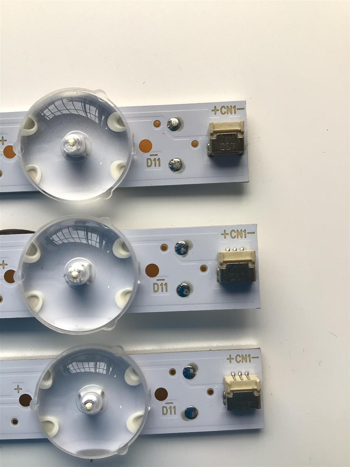 KIT DE LED'S PARA TV VIZIO (3 PIEZAS) / NUMERO DE PARTE LB4310E / LB4310E V0_00 / 210BZ11D0B33MBH0AL / 3B68600000YM / PANEL TPT430B5 / TPT430WR-QVN03.U / DISPLAY T430QVN03.8 / MODELOS V435-H11 / V435-H11 LTM5ZGLW / V435-J01 / V435-J01 LTPWE6WZ - Imagen 2